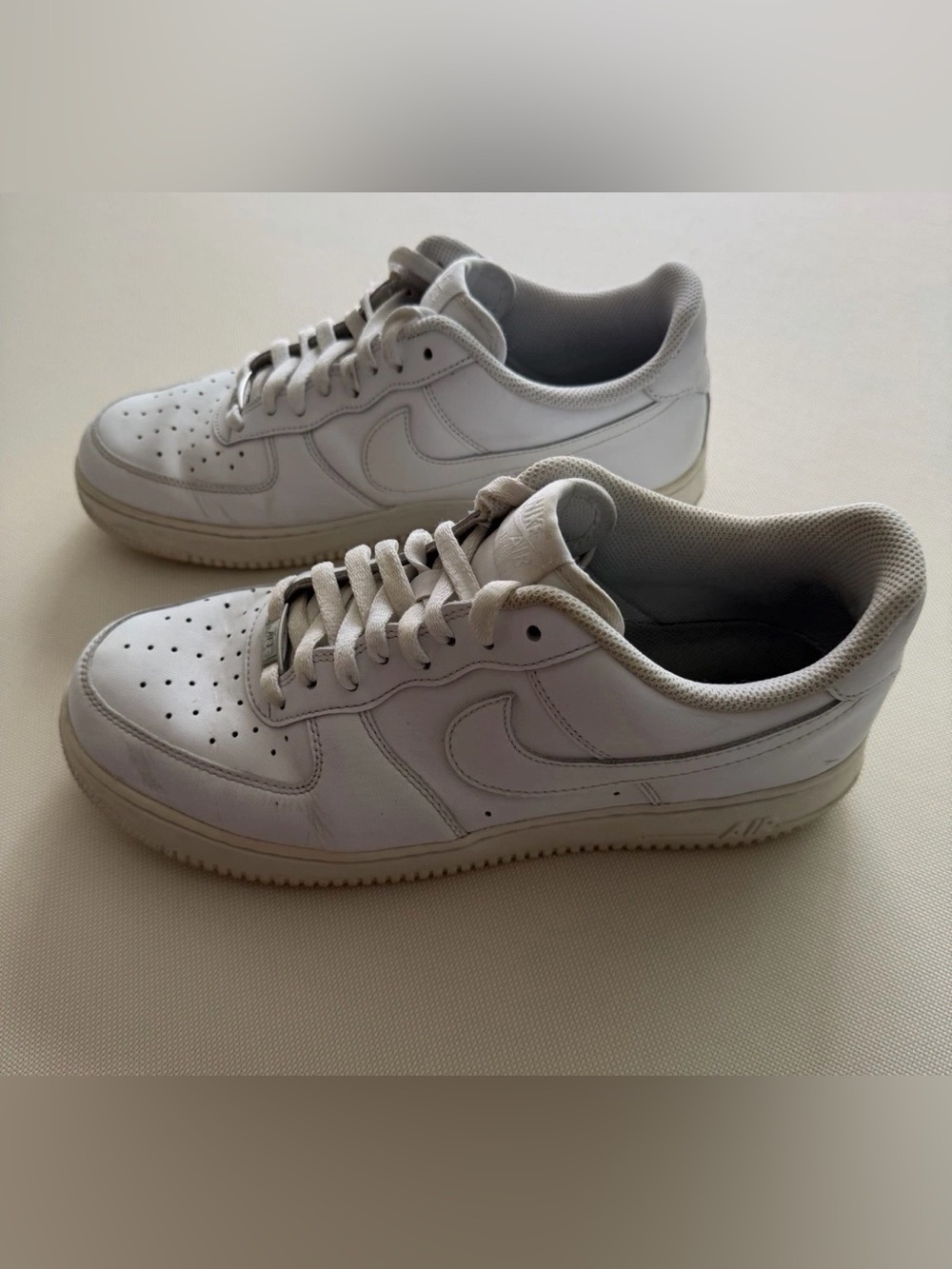 Nike Air Force 1 Men's White Low-Top Sneakers